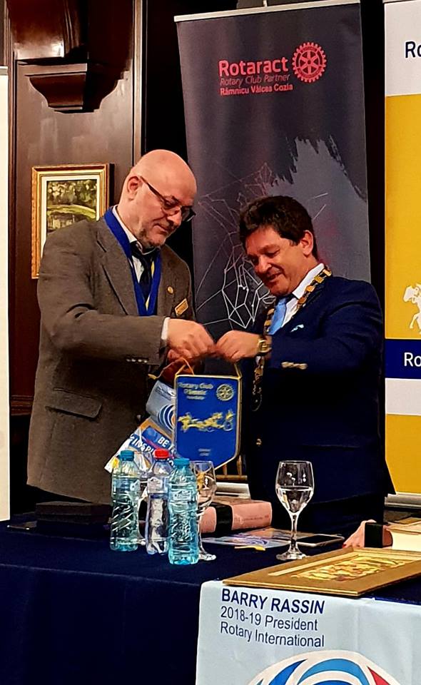 RC Râmnic, una dintre gazdele vâlcene ale lui Cristian Jurji, guvernator al District 2241